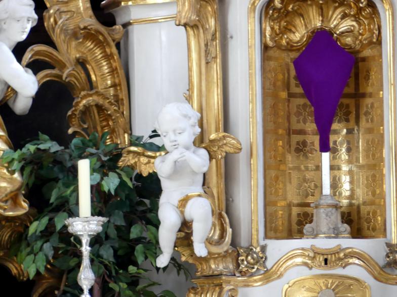 Johann Peter Wagner (1755–1797), Tabernakel, Volkach, Pfarrkirche St. Bartholomäus und St. Georg, 1772, Bild 4/6