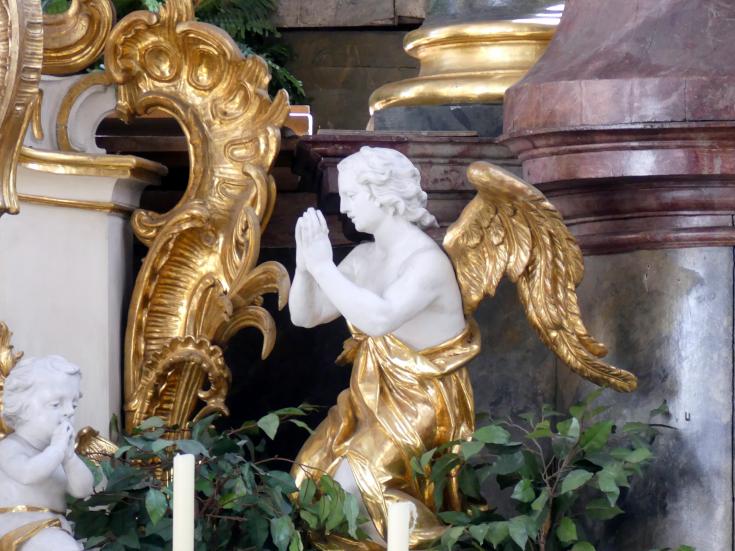 Johann Peter Wagner (1755–1797), Tabernakel, Volkach, Pfarrkirche St. Bartholomäus und St. Georg, 1772, Bild 5/6