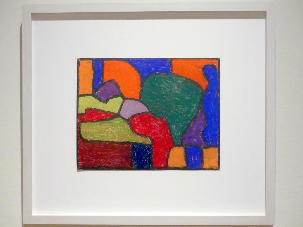 Adolf Hölzel (1880–1933), o. T., Schweinfurt, Museum Georg Schäfer, Ausstellung Adolf Hölzel vom 03.02.-01.05.2019, Saal 12, nach 1930, Bild 2/3