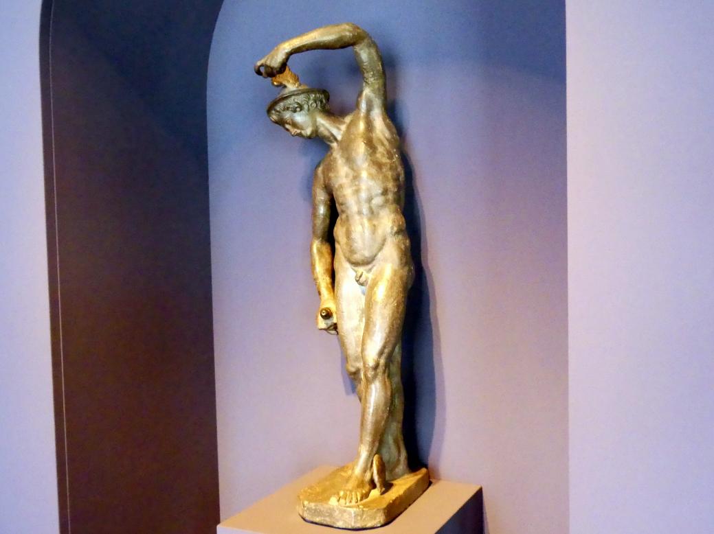 Merkurstatuette, Augsburg, Maximilianmuseum, Augsburg, Kunstzentrum Europas, um 1600, Bild 2/2