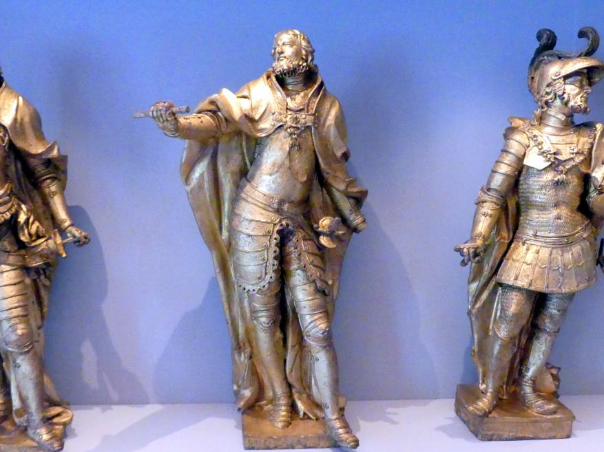 Reitmaier, Füssener Bildhauer (1774), Modelle der Statuen im Kaisersaal des Klosters Ottobeuren, Augsburg, Maximilianmuseum, Sammlung Röhrer, 1774, Bild 4/7