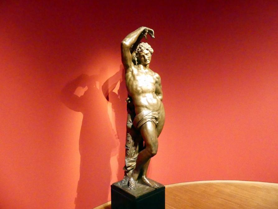 Adriaen de Vries (1587–1621), Der heilige Sebastian, Wien, Albertina, Ausstellung "Die fürstliche Sammlung Liechtenstein" vom 16.02.-10.06.2019, um 1613–1614, Bild 2/6