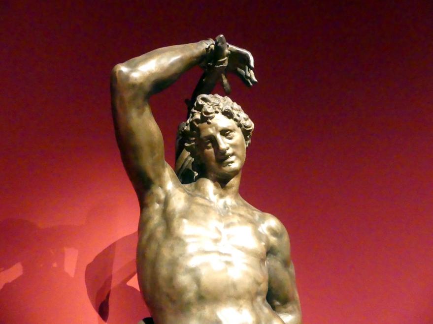 Adriaen de Vries (1587–1621), Der heilige Sebastian, Wien, Albertina, Ausstellung "Die fürstliche Sammlung Liechtenstein" vom 16.02.-10.06.2019, um 1613–1614, Bild 4/6