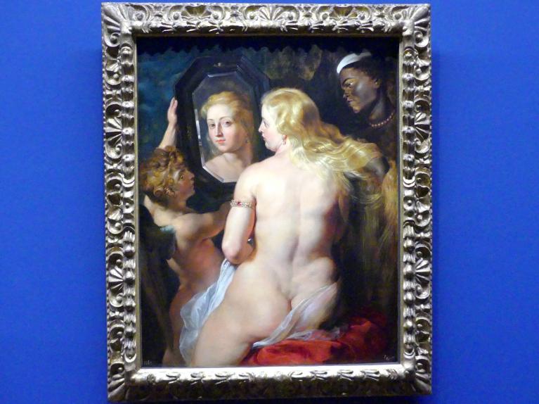 Peter Paul Rubens (1598–1639), Venus vor dem Spiegel, Wien, Albertina, Ausstellung "Die fürstliche Sammlung Liechtenstein" vom 16.02.-10.06.2019, um 1614–1615