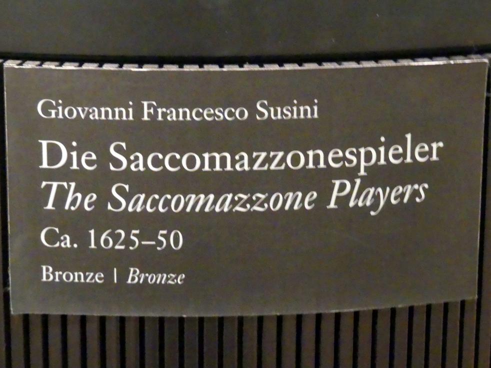 Giovanni Francesco Susini (1600–1637), Die Saccomazzonespieler, Wien, Albertina, Ausstellung "Die fürstliche Sammlung Liechtenstein" vom 16.02.-10.06.2019, um 1625–1650, Bild 4/4