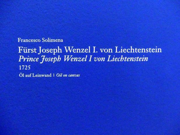Francesco Solimena (1680–1731), Fürst Joseph Wenzel I. von Liechtenstein, Wien, Albertina, Ausstellung "Die fürstliche Sammlung Liechtenstein" vom 16.02.-10.06.2019, 1725, Bild 2/3