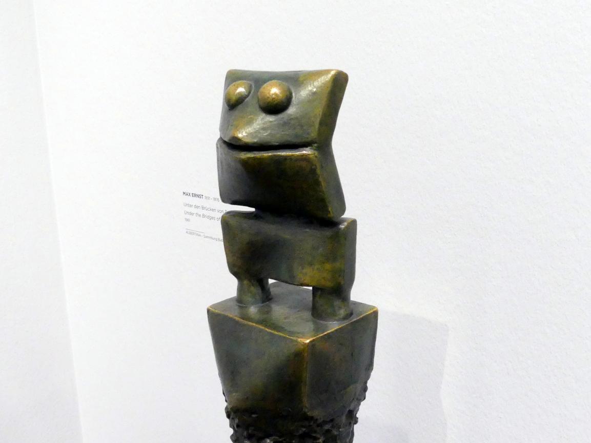 Max Ernst (1912–1970), Unter den Brücken von Paris, Wien, Albertina, Sammlung Batliner, Saal 8, 1961, Bild 2/5