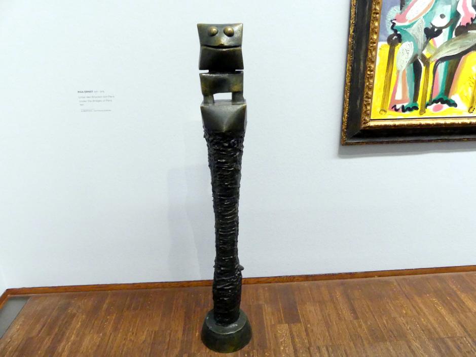 Max Ernst (1912–1970), Unter den Brücken von Paris, Wien, Albertina, Sammlung Batliner, Saal 8, 1961, Bild 4/5