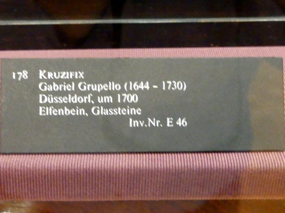 Gabriel Grupello (1691–1715), Ecce Homo, Wien, Kunsthistorisches Museum, Weltliche und Geistliche Schatzkammer, um 1700, Bild 2/2