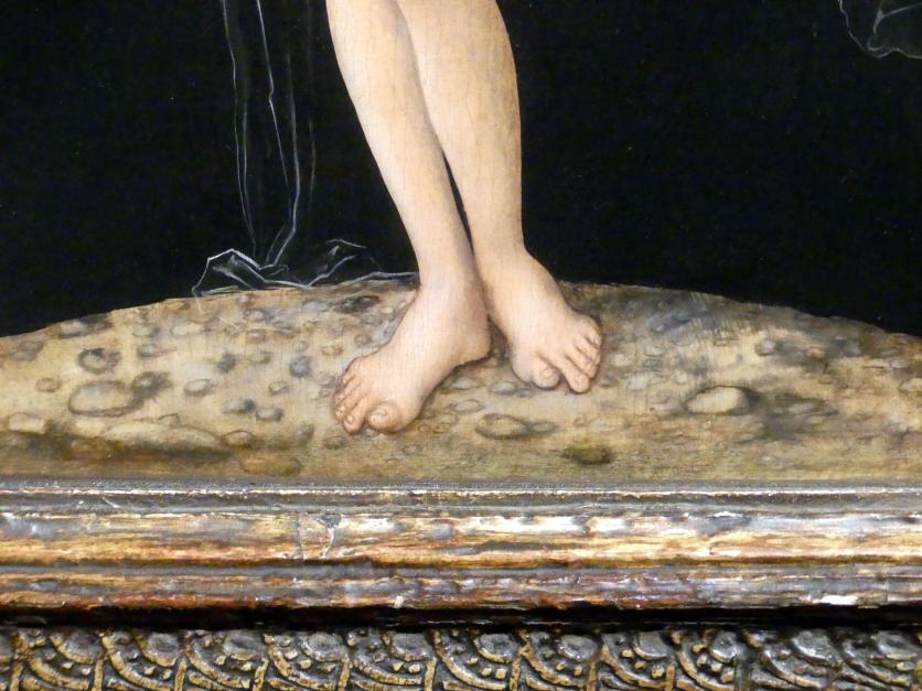 Lucas Cranach der Ältere (1502–1550), Lucretia, Wien, Akademie der bildenden Künste, 1532, Bild 3/3