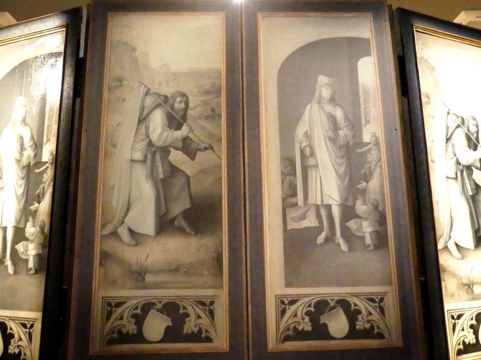 Hieronymus Bosch (1475–1510), Weltgerichts-Triptychon, Wien, Akademie der bildenden Künste, um 1490–1505, Bild 5/41