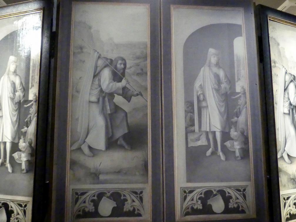 Hieronymus Bosch (1475–1510), Weltgerichts-Triptychon, Wien, Akademie der bildenden Künste, um 1490–1505, Bild 7/41