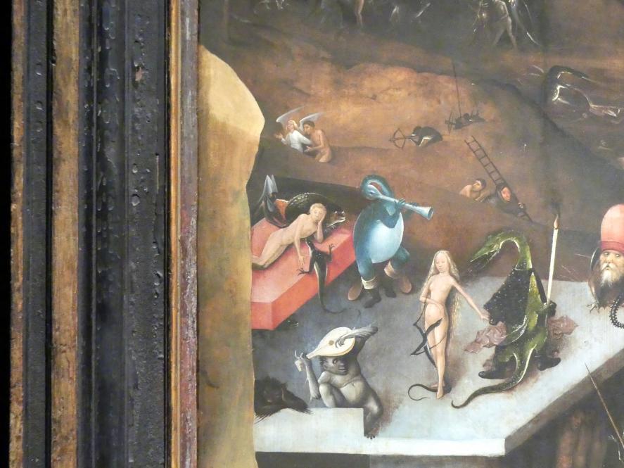 Hieronymus Bosch (1475–1510), Weltgerichts-Triptychon, Wien, Akademie der bildenden Künste, um 1490–1505, Bild 9/41