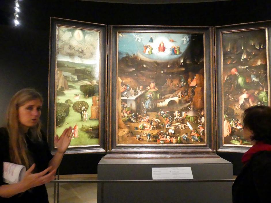 Hieronymus Bosch (1475–1510), Weltgerichts-Triptychon, Wien, Akademie der bildenden Künste, um 1490–1505, Bild 15/41