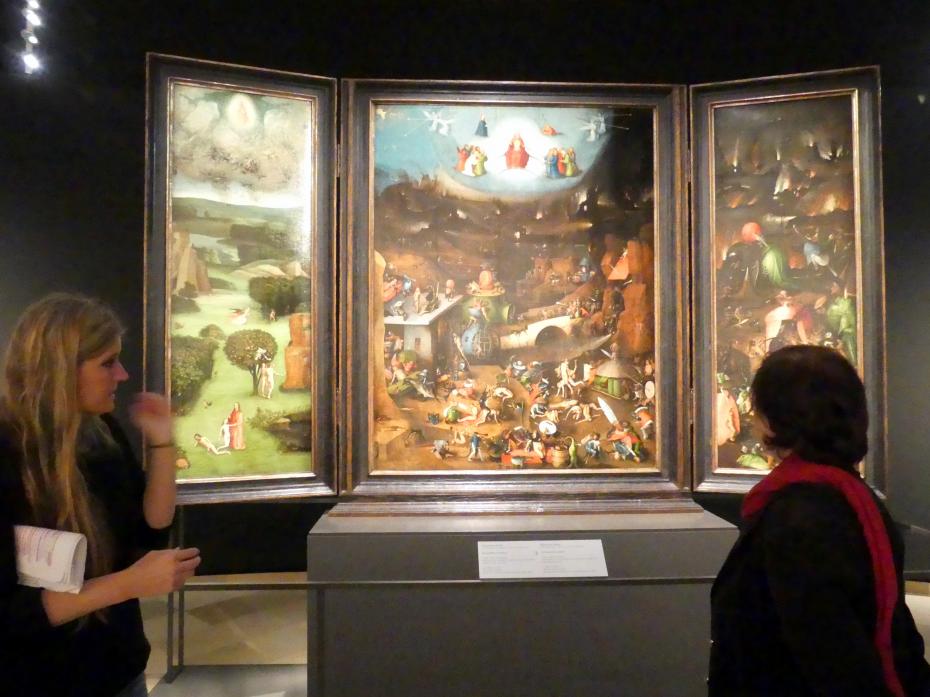 Hieronymus Bosch (1475–1510), Weltgerichts-Triptychon, Wien, Akademie der bildenden Künste, um 1490–1505, Bild 16/41