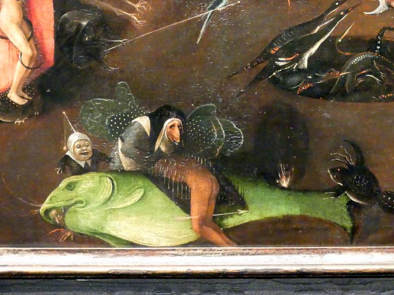 Hieronymus Bosch (1475–1510), Weltgerichts-Triptychon, Wien, Akademie der bildenden Künste, um 1490–1505, Bild 22/41