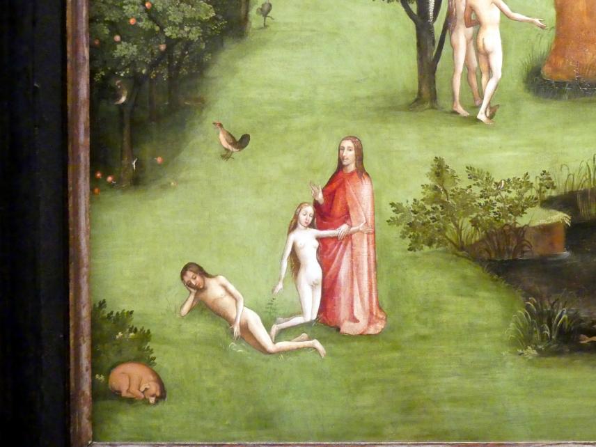 Hieronymus Bosch (1475–1510), Weltgerichts-Triptychon, Wien, Akademie der bildenden Künste, um 1490–1505, Bild 23/41