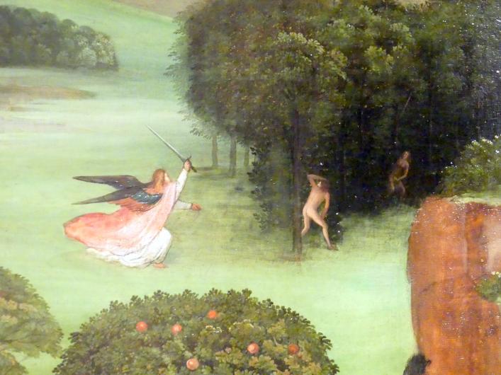 Hieronymus Bosch (1475–1510), Weltgerichts-Triptychon, Wien, Akademie der bildenden Künste, um 1490–1505, Bild 25/41