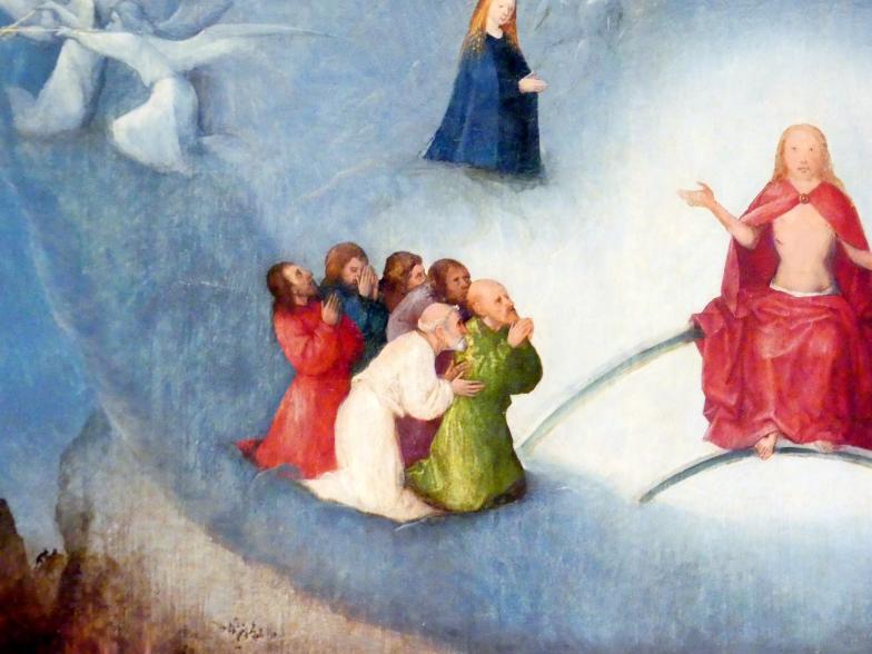 Hieronymus Bosch (1475–1510), Weltgerichts-Triptychon, Wien, Akademie der bildenden Künste, um 1490–1505, Bild 30/41
