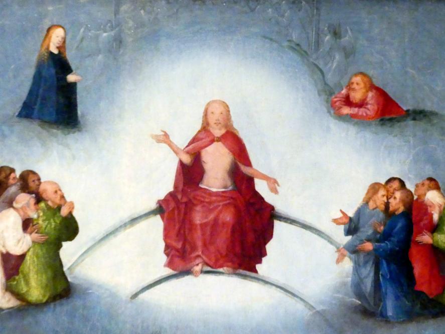 Hieronymus Bosch (1475–1510), Weltgerichts-Triptychon, Wien, Akademie der bildenden Künste, um 1490–1505, Bild 31/41
