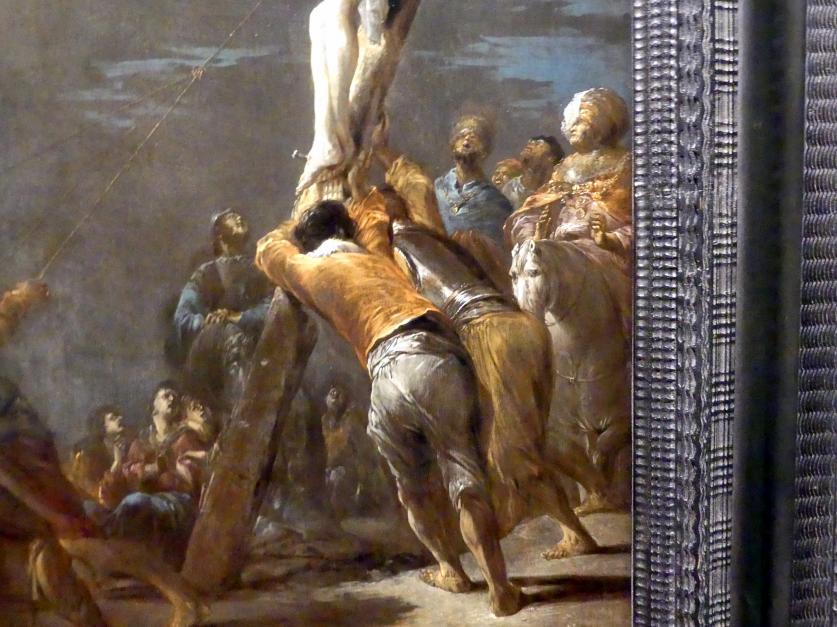 Leonaert Bramer (1635), Die Kreuzaufrichtung, Wien, Akademie der bildenden Künste, um 1635, Bild 3/4