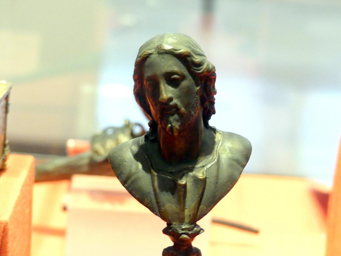 Antonio Abondio (Undatiert), Christusbüste, Linz, Oberösterreichisches Landesmuseum, Renaissance und Manierismus, Undatiert, Bild 2/3