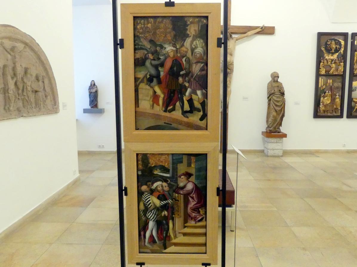 Legende des hl. Florian, Linz, Oberösterreichisches Landesmuseum, Die Kunst der Donauschule, um 1510, Bild 2/7