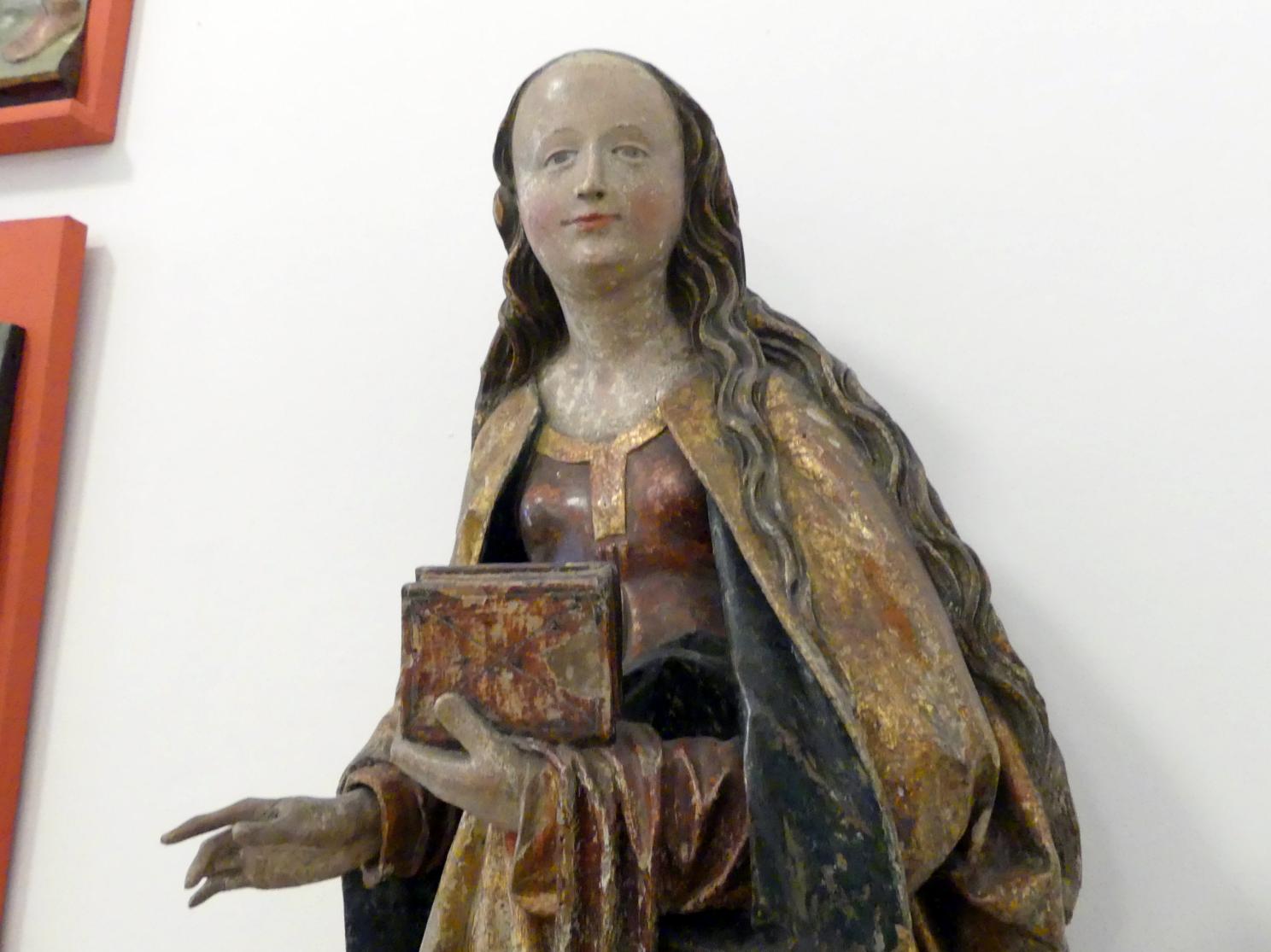Hl. Margarethe, Linz, Oberösterreichisches Landesmuseum, Die Kunst der Donauschule, um 1520, Bild 2/3