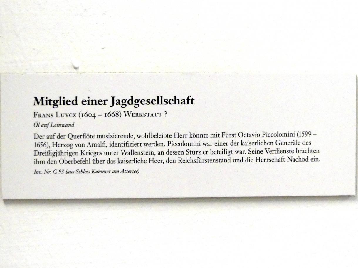 Mitglied einer Jagdgesellschaft, Linz, Oberösterreichisches Landesmuseum, Welt der Männer - Welt der Frauen, Undatiert, Bild 2/2