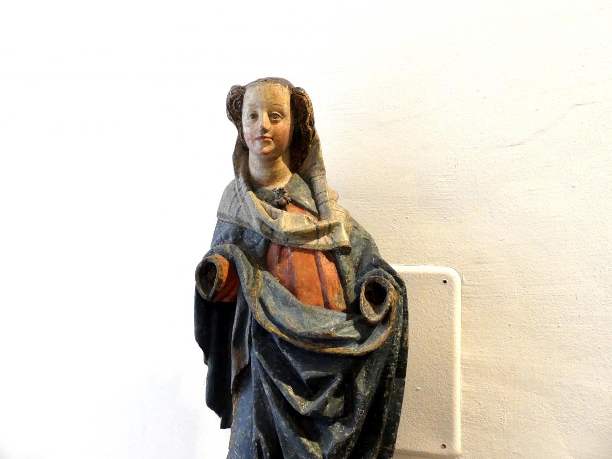 Mondsichel-Madonna, Linz, Oberösterreichisches Landesmuseum, Blüte der Spätgotik, Mitte 15. Jhd., Bild 2/3