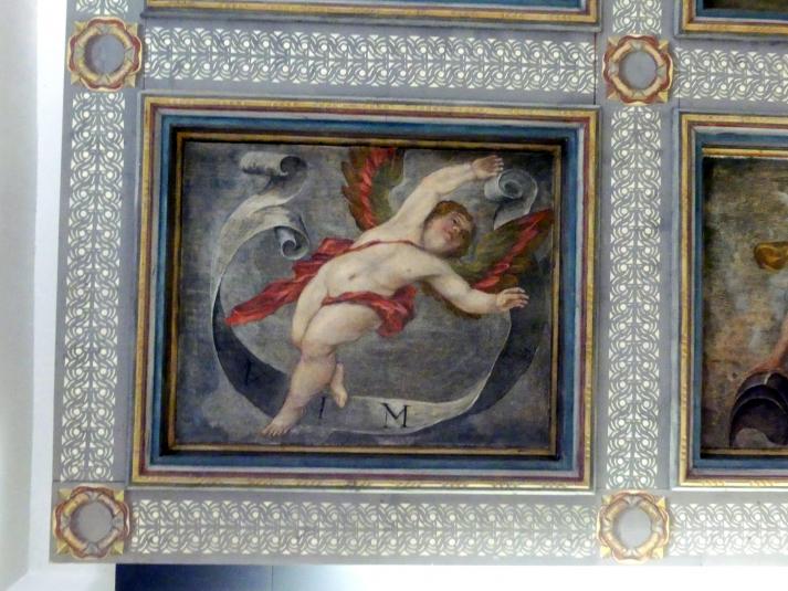Decke aus Schloss Hartheim, Alkoven, Schloss Hartheim, jetzt Linz, Oberösterreichisches Landesmuseum, Kunstkabinett, um 1600, Bild 3/13