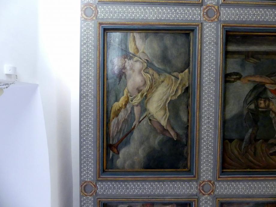 Decke aus Schloss Hartheim, Alkoven, Schloss Hartheim, jetzt Linz, Oberösterreichisches Landesmuseum, Kunstkabinett, um 1600, Bild 4/13