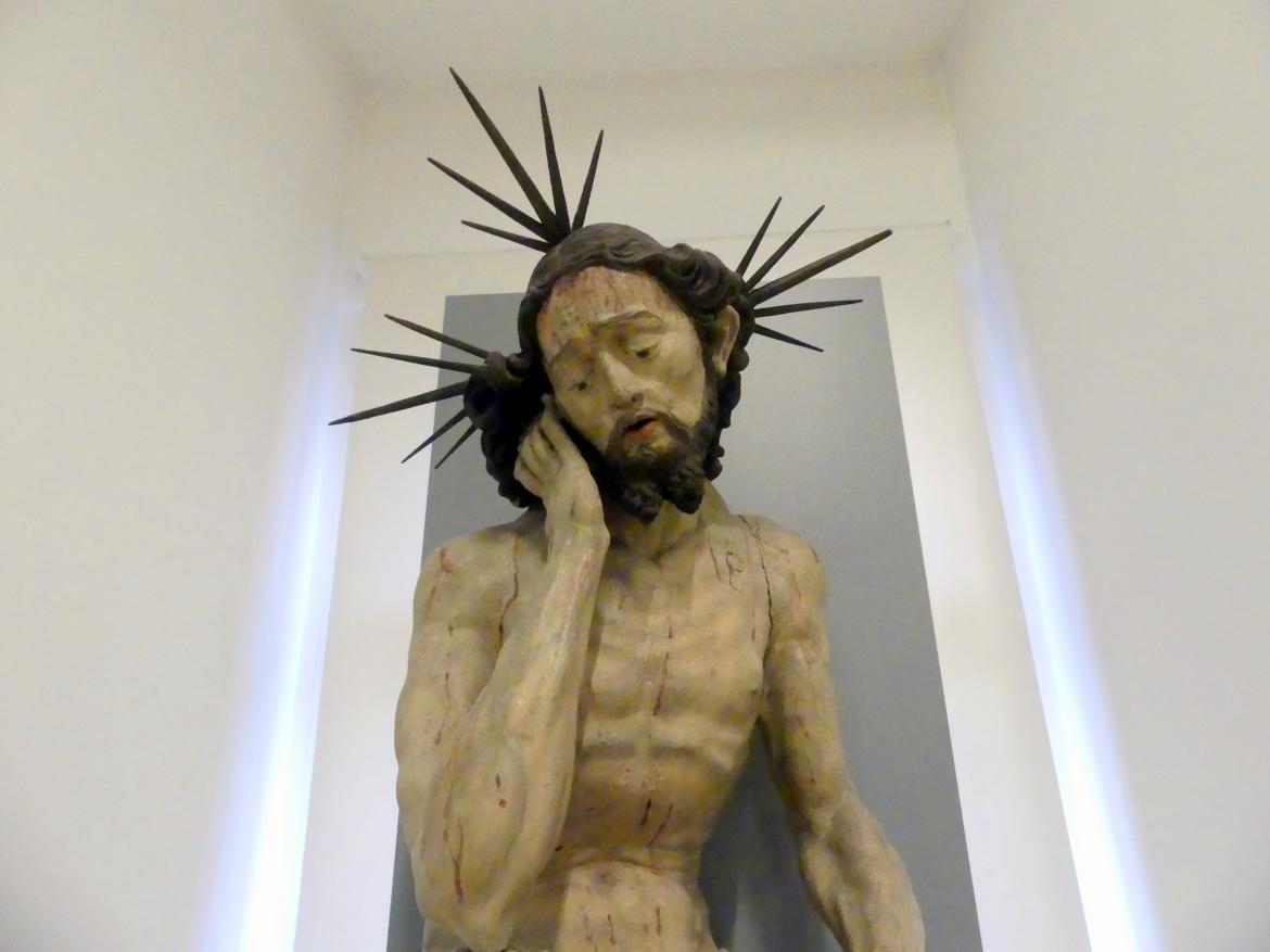 Martin Zürn (1614–1663), Christus in der Rast, Linz, Oberösterreichisches Landesmuseum, Barocke Glaubenswelt, 1646, Bild 2/3