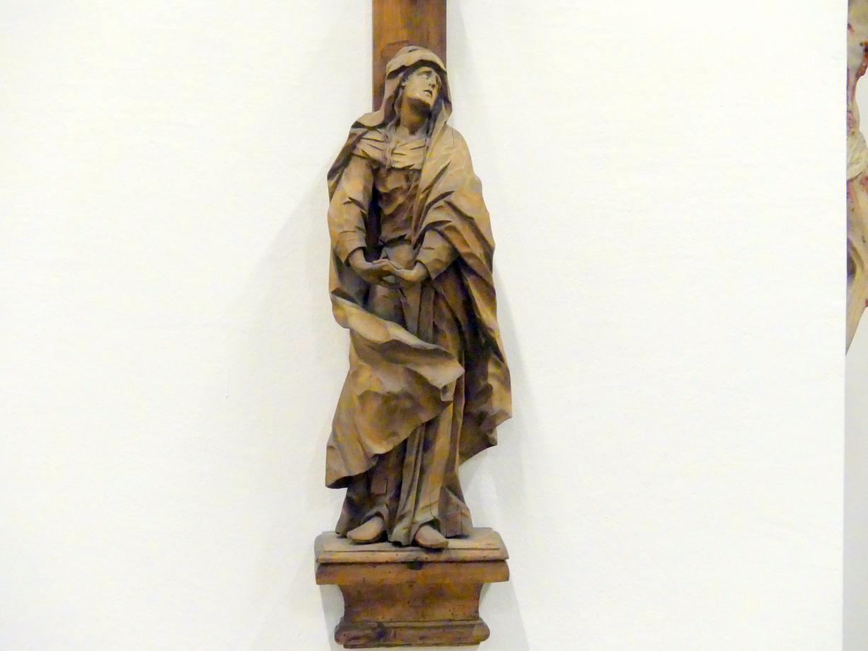 Johann Peter Schwanthaler der Ältere (1750–1778), Kruzifix und trauernde Maria, Linz, Oberösterreichisches Landesmuseum, Barocke Glaubenswelt, Undatiert, Bild 2/4