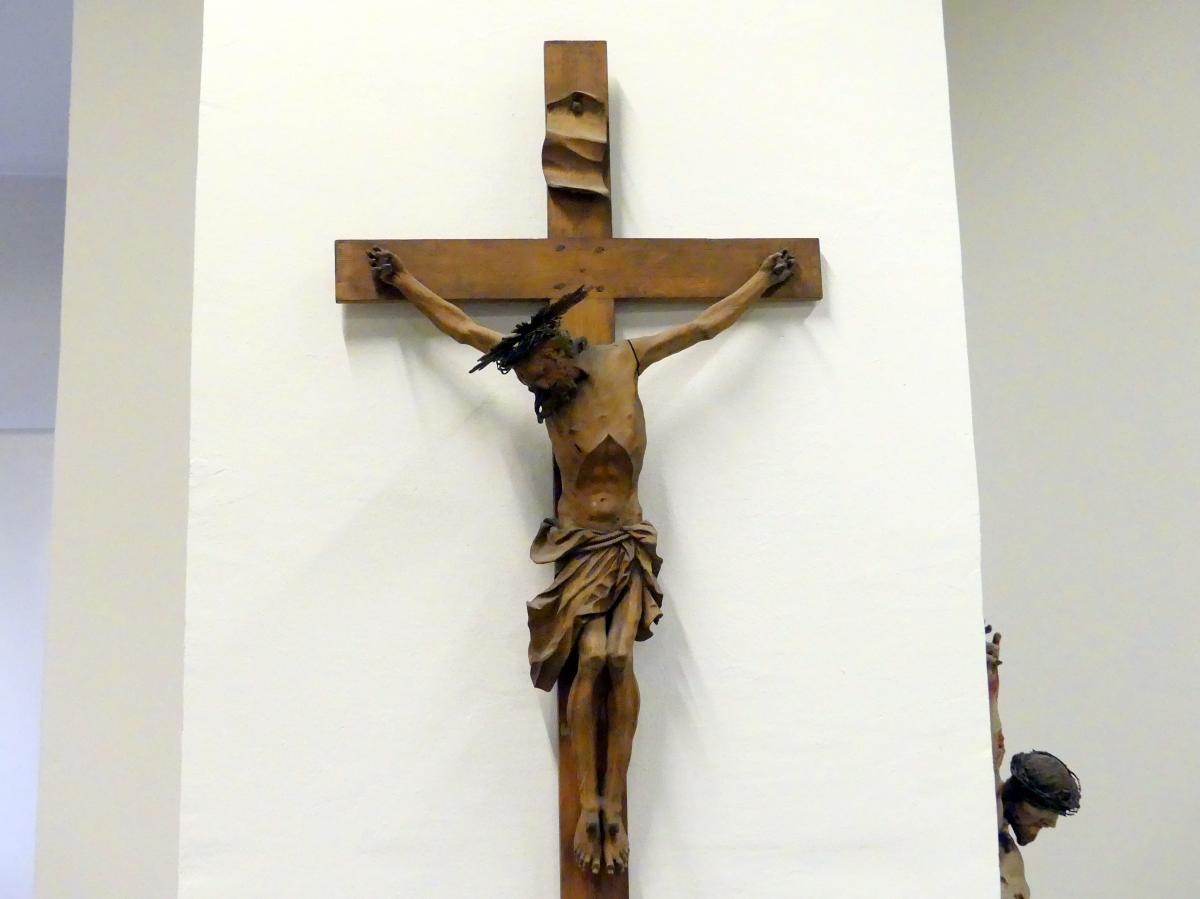 Johann Peter Schwanthaler der Ältere (1750–1778), Kruzifix und trauernde Maria, Linz, Oberösterreichisches Landesmuseum, Barocke Glaubenswelt, Undatiert, Bild 3/4