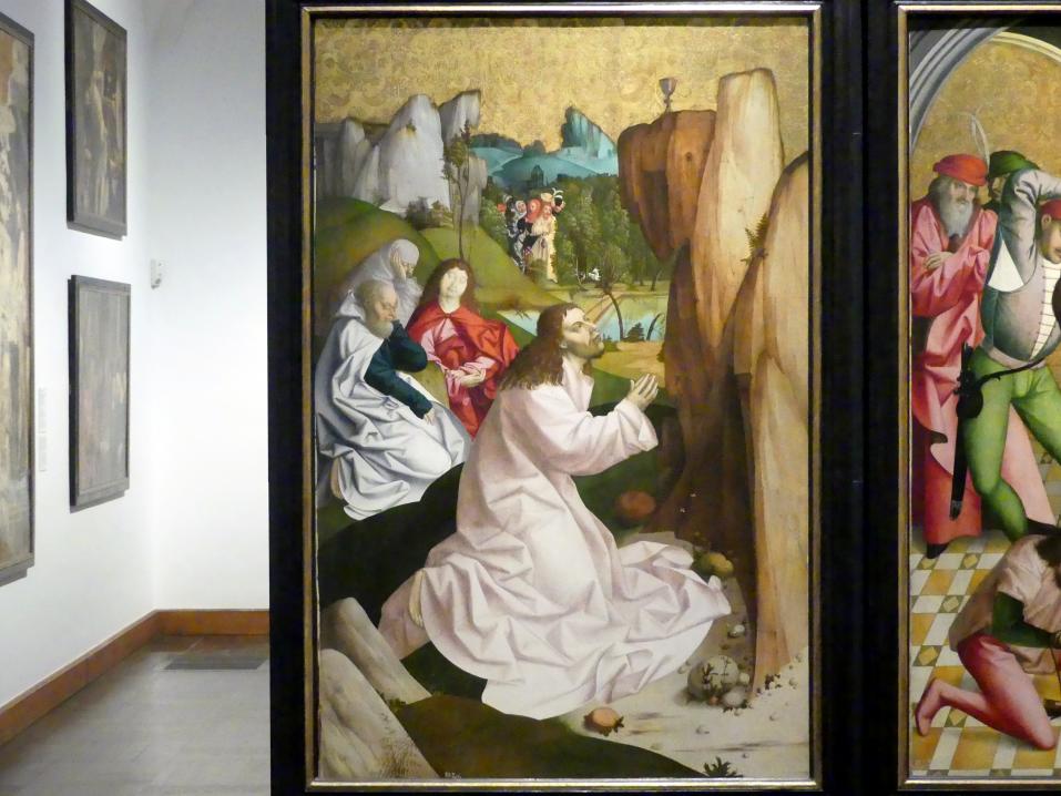 Rueland Frueauf der Ältere (1490–1501), Der Salzburger Altar, ehem. Innenseite (Passionsszenen), Salzburg, Stift Sankt Peter, jetzt Wien, Museum Oberes Belvedere, Saal 7, um 1490–1491, Bild 4/7