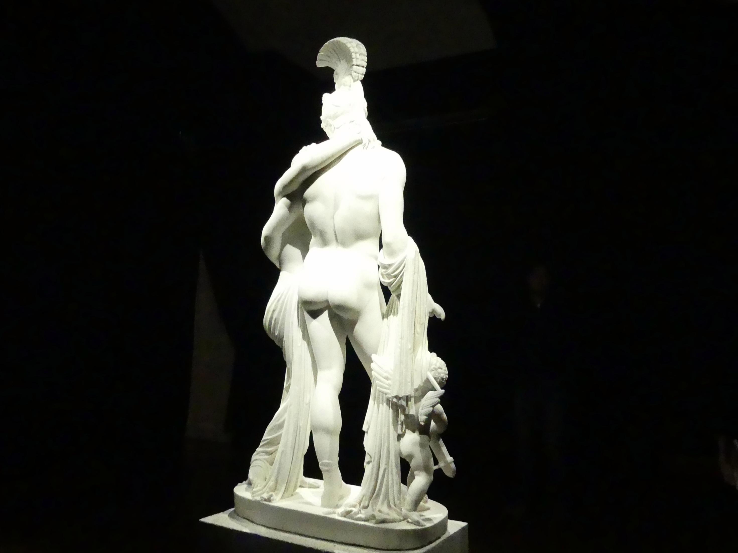 Leopold Kiesling (1809), Mars und Venus mit Amor, Wien, Museum Oberes Belvedere, Saal 9, 1809, Bild 7/12