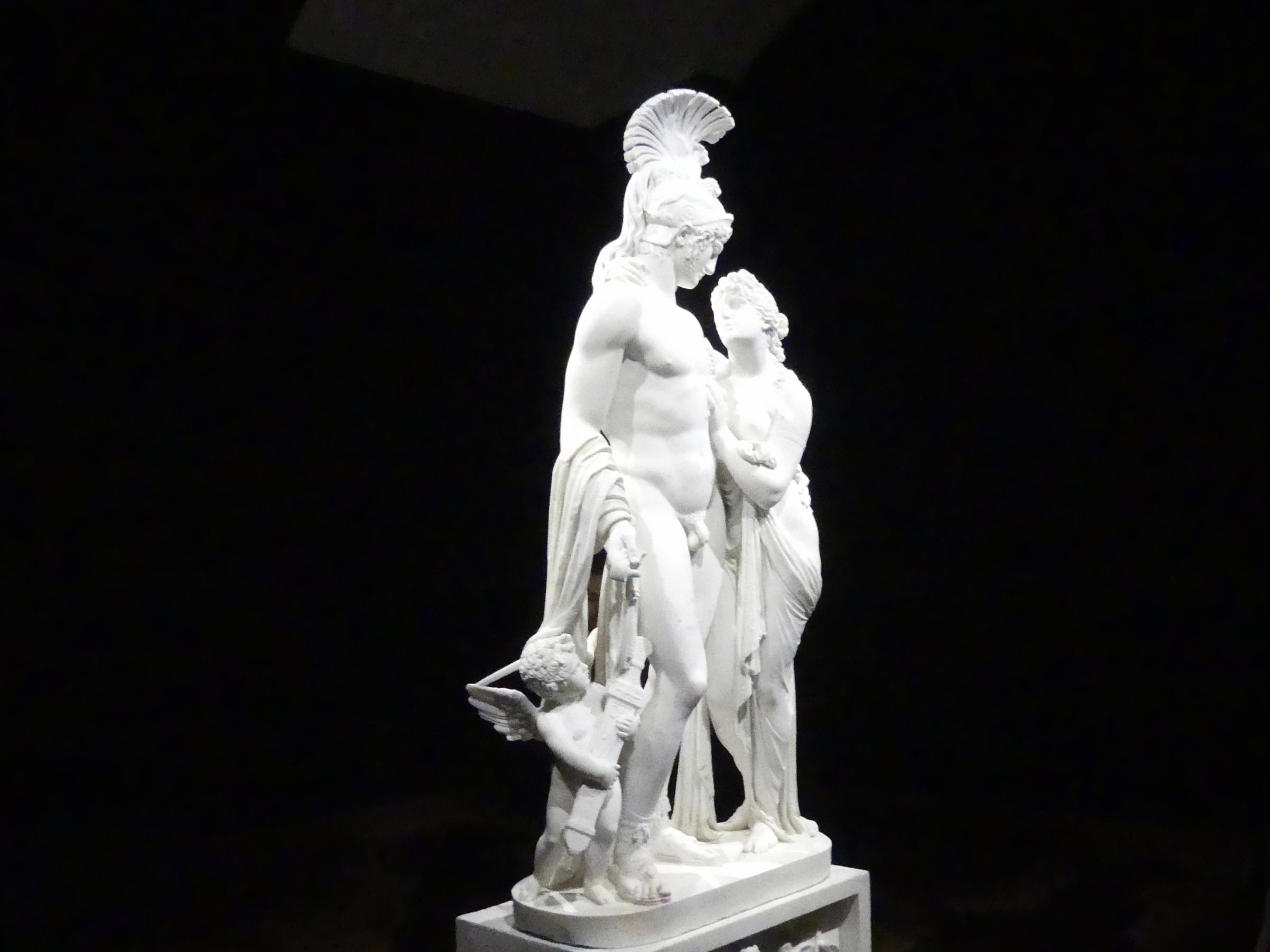 Leopold Kiesling (1809), Mars und Venus mit Amor, Wien, Museum Oberes Belvedere, Saal 9, 1809, Bild 9/12