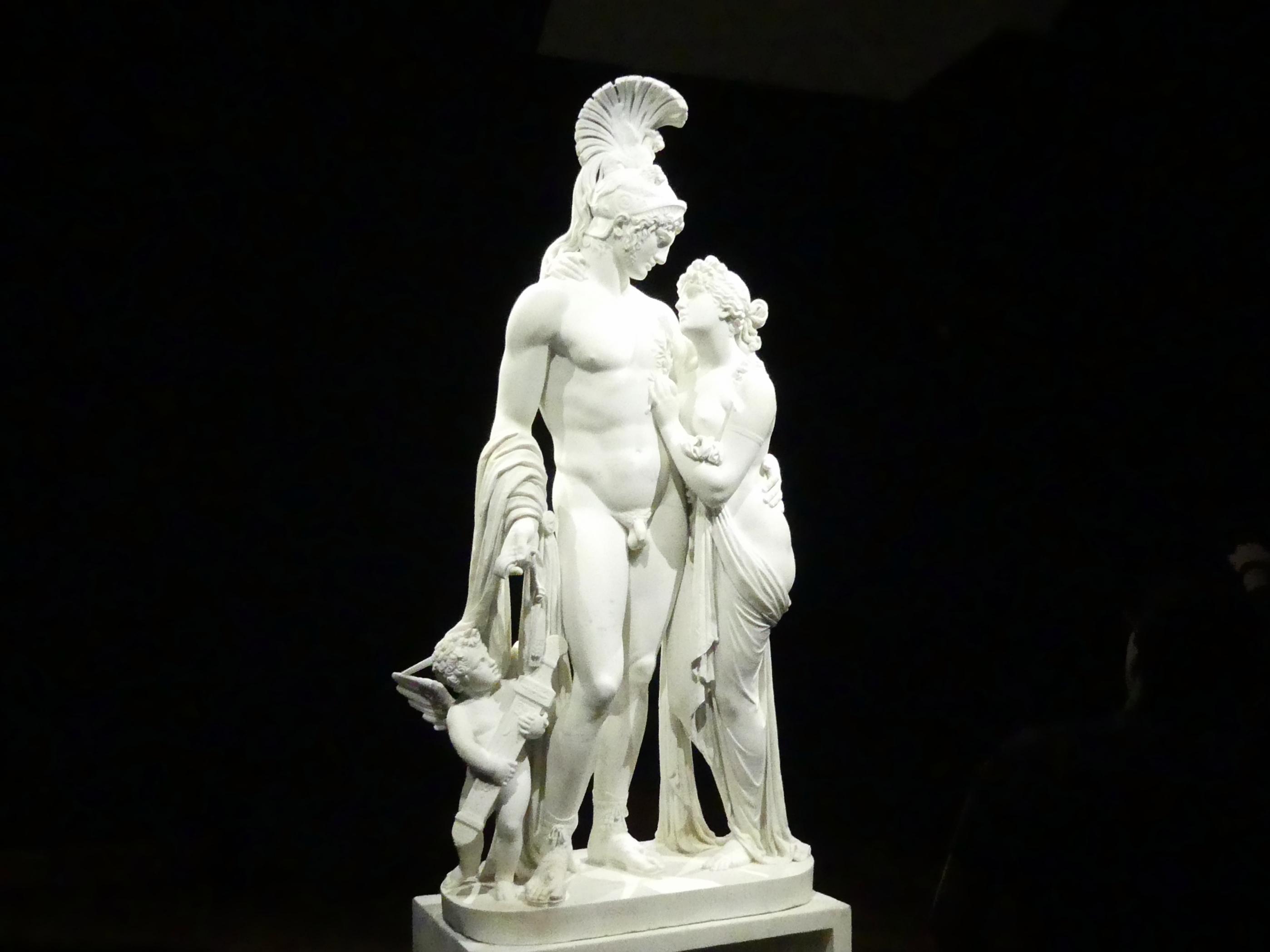 Leopold Kiesling (1809), Mars und Venus mit Amor, Wien, Museum Oberes Belvedere, Saal 9, 1809, Bild 10/12