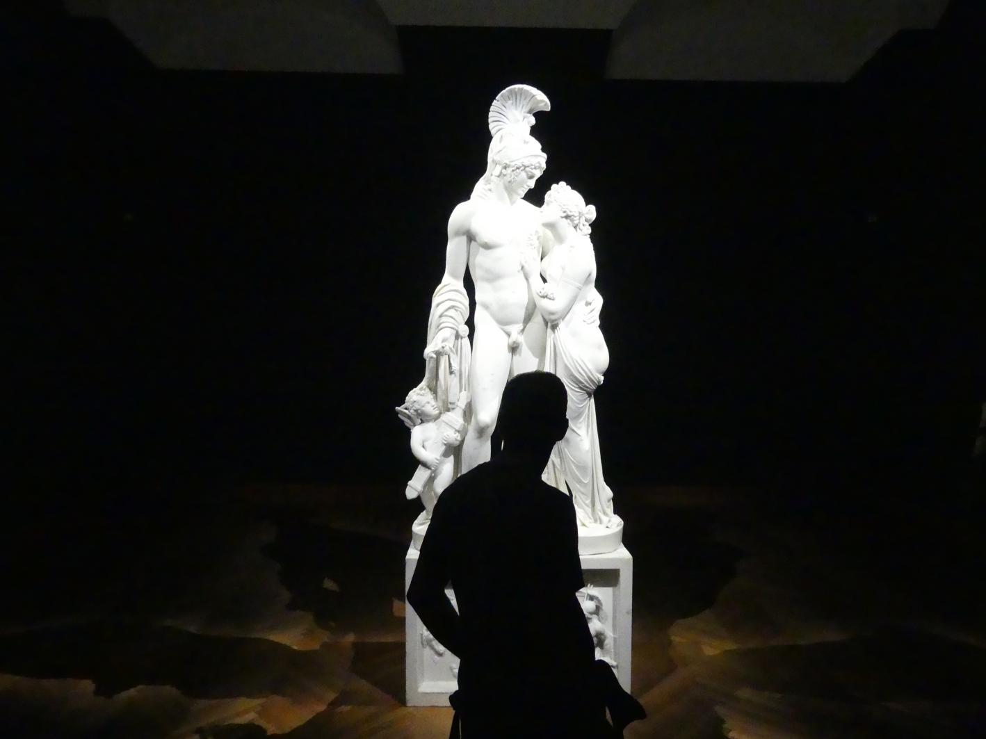 Leopold Kiesling (1809), Mars und Venus mit Amor, Wien, Museum Oberes Belvedere, Saal 9, 1809, Bild 11/12