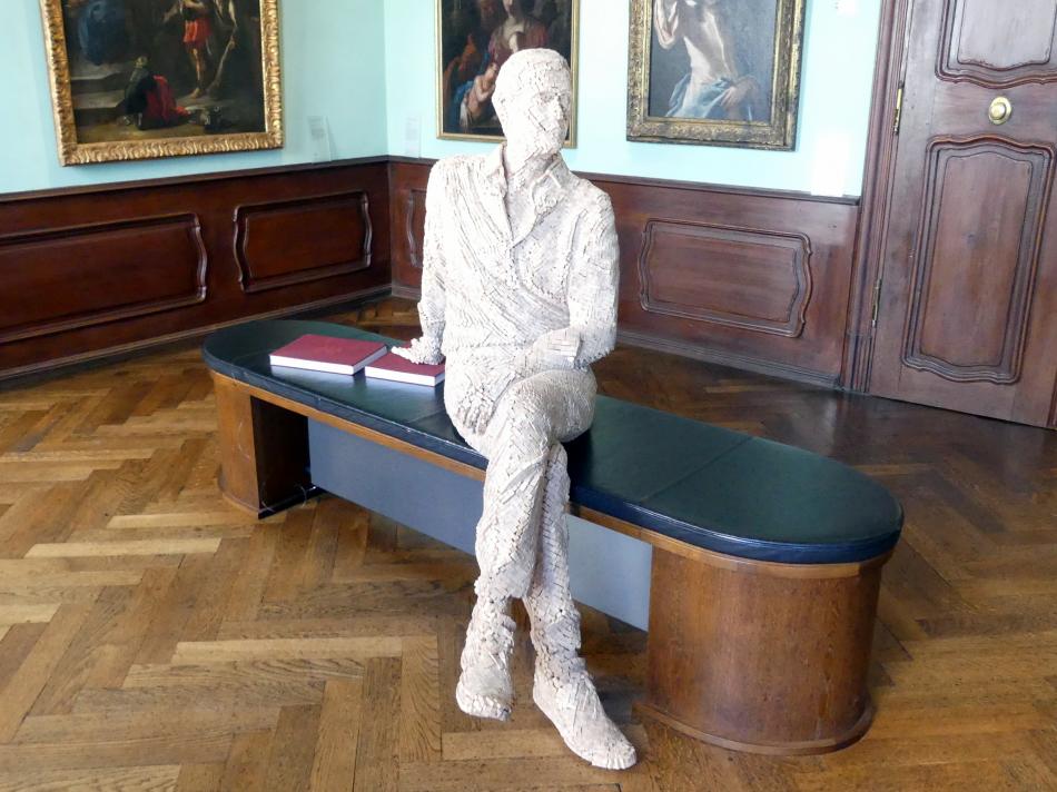 Matthias Rodach (2018), Finally, nothing to do, Augsburg, Deutsche Barockgalerie im Schaezlerpalais, Saal 14 - Johann Heinrich Schönfeld, 2018, Bild 2/3