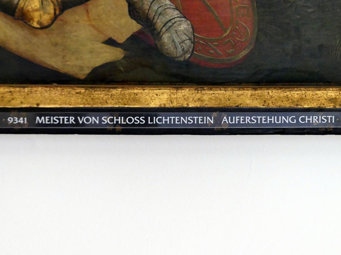 Meister von Schloss Lichtenstein (1445–1450), Auferstehung Christi, Augsburg, Staatsgalerie in der ehem. Katharinenkirche, Saal 1, um 1450, Bild 2/3
