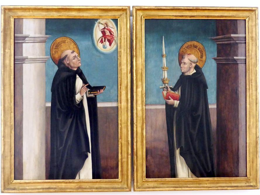 Thoman Burgkmair (1495–1517), Der hl. Vinzenz Ferrer, Augsburg, Staatsgalerie in der ehem. Katharinenkirche, Saal 1, um 1515–1520, Bild 2/3