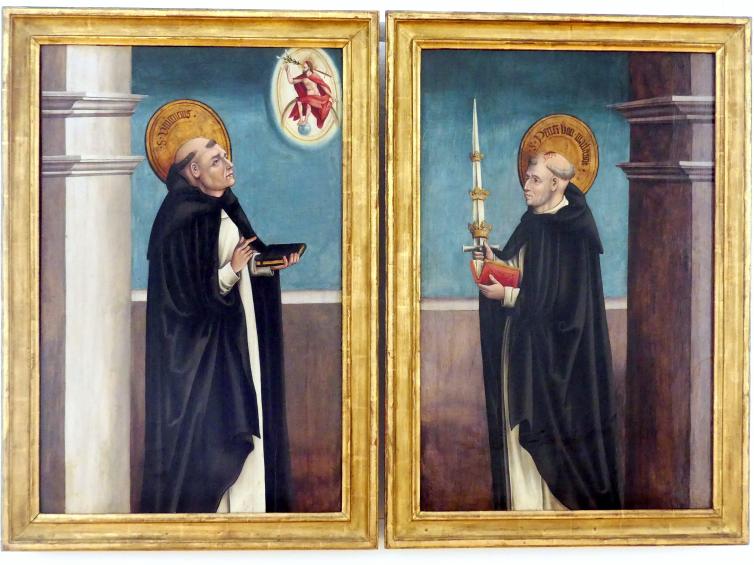 Thoman Burgkmair (1495–1517), Der hl. Petrus von Mailand, Augsburg, Staatsgalerie in der ehem. Katharinenkirche, Saal 1, um 1515–1520, Bild 2/3