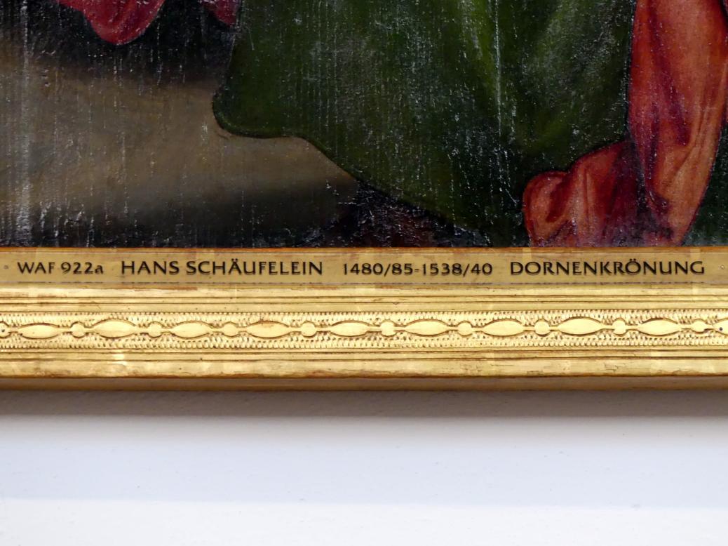 Hans Schäufelein (1503–1531), Tafeln des Christgartner Altars, Christgarten, ehem. Kartäuserkloster St. Petrus, jetzt Augsburg, Staatsgalerie in der ehem. Katharinenkirche, Saal 4, um 1525–1530, Bild 2/3