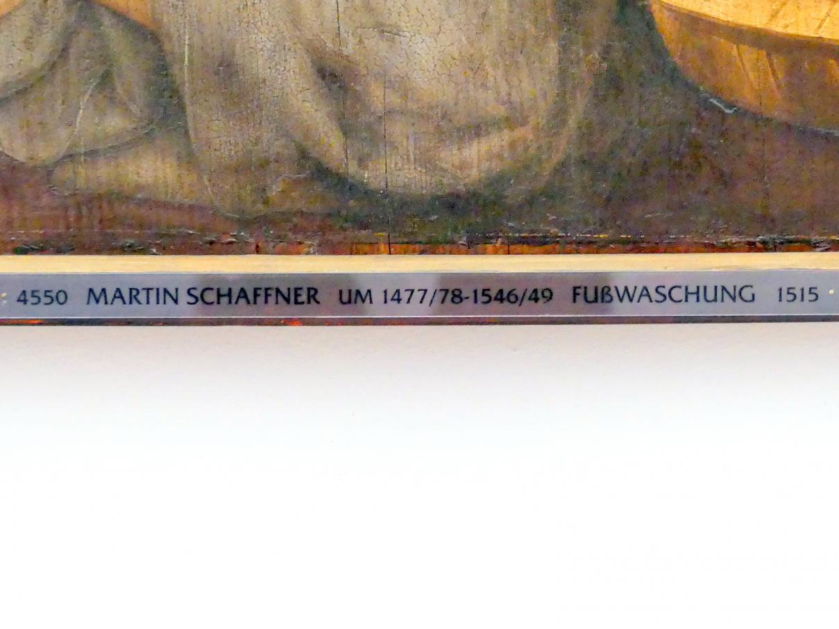 Martin Schaffner (1497–1532), Tafeln einer Passionsfolge, Wettenhausen, ehem. Augustiner-Chorherren-, heute Dominikanerinnenkloster, jetzt Augsburg, Staatsgalerie in der ehem. Katharinenkirche, Saal 4, 1515, Bild 2/3