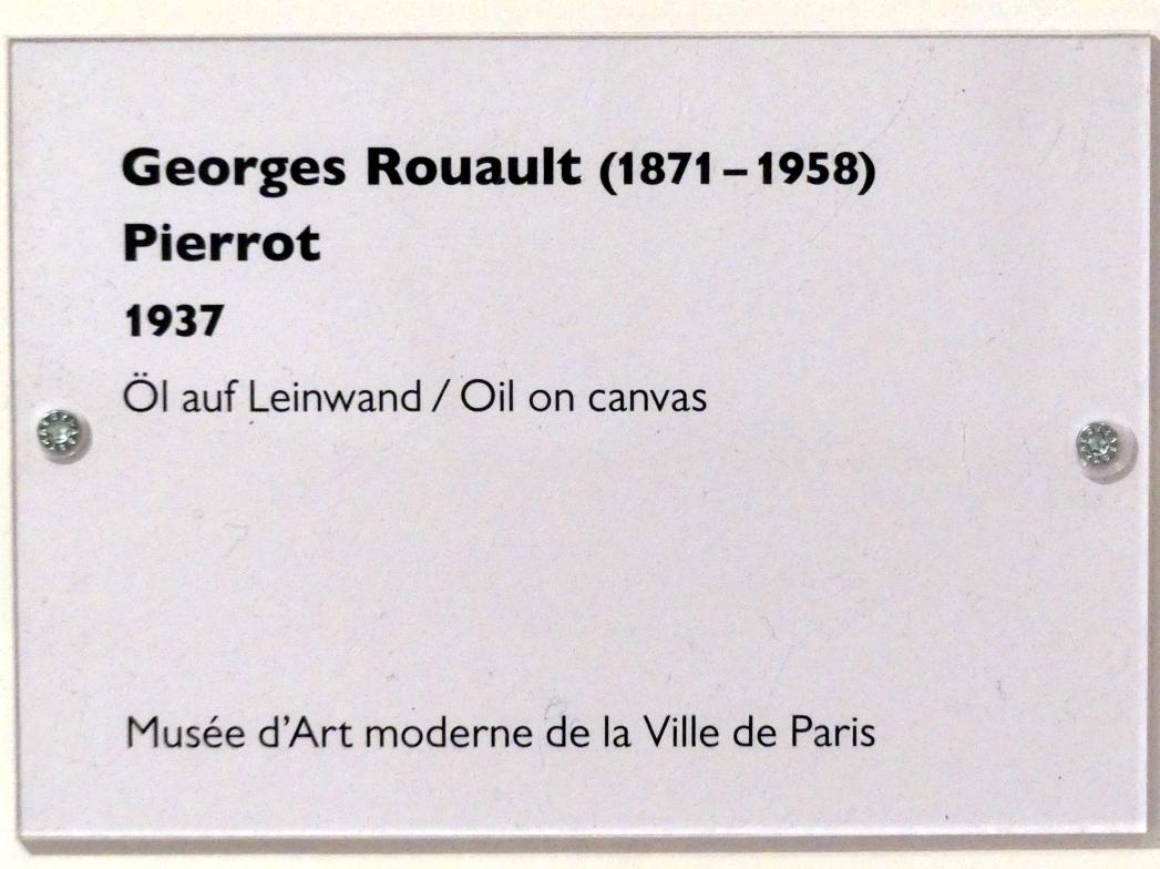Georges Rouault: Pierrot, 1937, Bild 2/2