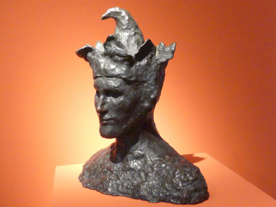 Pablo Picasso (1897–1972), Der Narr (Harlekin), Schwäbisch Hall, Kunsthalle Würth, Ausstellung "Das Musée d'Art moderne de la Ville de Paris zu Gast in der Kunsthalle Würth" vom 15.04.-15.09.2019, 1905, Bild 2/5