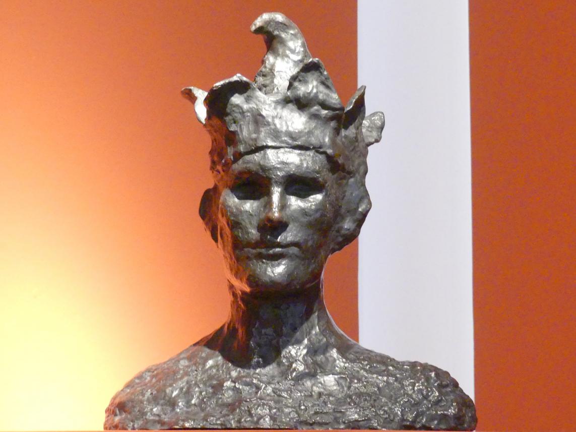 Pablo Picasso (1897–1972), Der Narr (Harlekin), Schwäbisch Hall, Kunsthalle Würth, Ausstellung "Das Musée d'Art moderne de la Ville de Paris zu Gast in der Kunsthalle Würth" vom 15.04.-15.09.2019, 1905, Bild 4/5