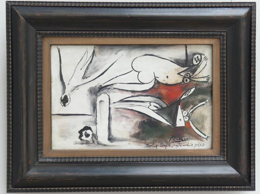 Pablo Picasso (1897–1972), Badende Frauen, Stuttgart, Staatsgalerie, Internationale Malerei und Skulptur 4, 1932